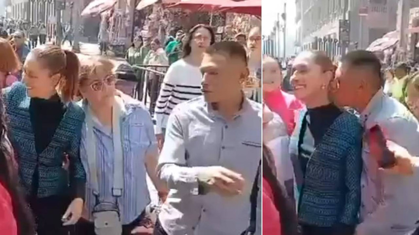 Meksika lideri kameralar önünde tacize uğradı: 'Bana bile bu yapılıyorsa diğer kadınlara neler yapmazlar'