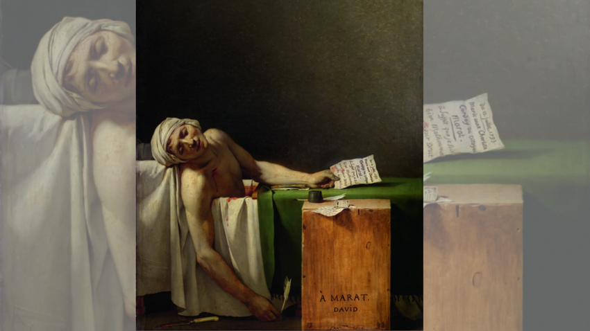 Marat'ın Ölümü: Bir devrimci cinayetinin resme dönüşmesi