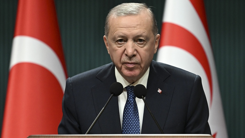Cumhurbaşkanı Erdoğan: Kıbrıs'ta en gerçekçi çözüm iki devletin bir arada var olması