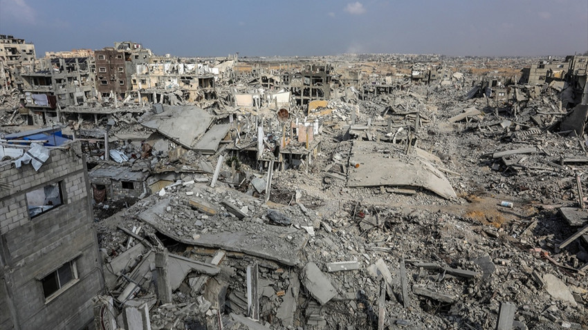 Han Yunus için 'acil yardım' çağrısı: İsrail'in yerle bir ettiği kentte 900 bin kişi sel tehdidi altında