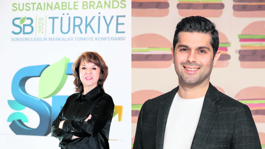 Sürdürülebilirlik Akademisi Yön. Kurulu üyesi Semra Sevinç ve TAB Gıda CMO'su Caner Alpaslan