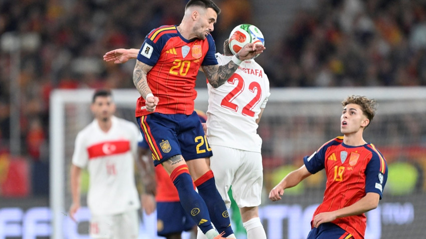 A Milli Takım deplasmanda İspanya ile 2-2 berabere kaldı
