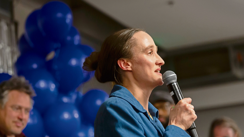 Wilson oyların yüzde 50.20’sini, mevcut belediye başkanı Harrell yüzde 49.47’sini aldı. (Fotoğraf: Reuters)