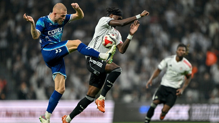 Beşiktaş Dolmabahçe'de galibiyeti unuttu