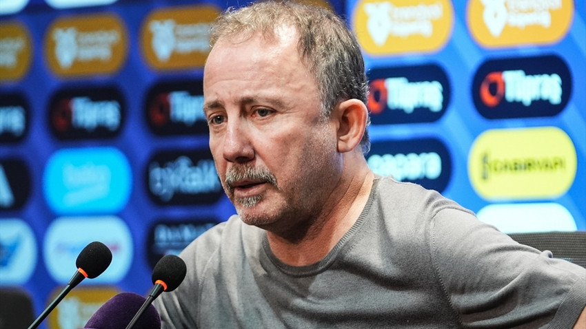 Sergen Yalçın: Hakem arkadaşlar hakemliklerini bizim maçlarda kanıtlamaya çalışıyor