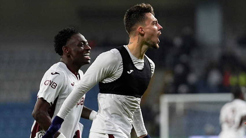 Başakşehir-Trabzonspor maçında 7 gol: Düelloda son sözü Muçi söyledi