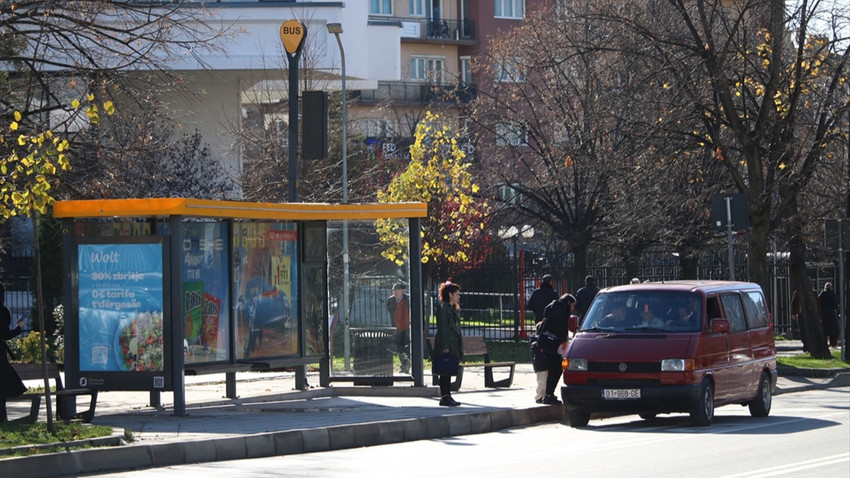 Kosova’nın başkenti Priştine'de toplu ulaşım krizi