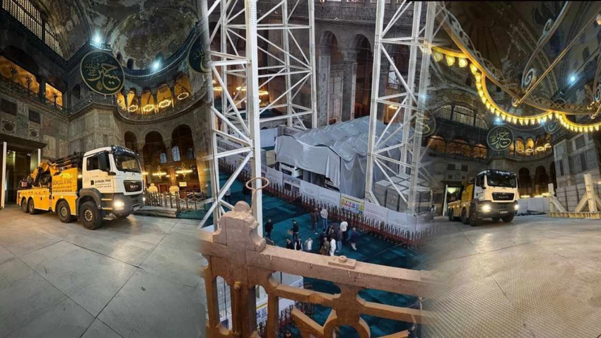 Ayasofya Bilim Kurulu: Notre Dame'da da vinç kullanıldı