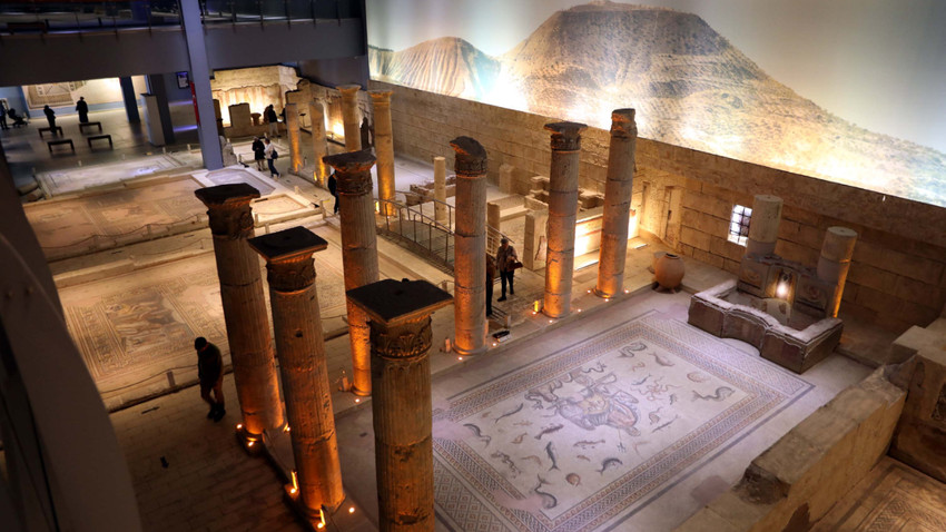 Zeugma Mozaik Müzesi'ne rekor ziyaretçi