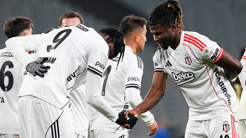 Beşiktaş, Fatih Karagümrük deplasmanında üç puanı iki golle aldı