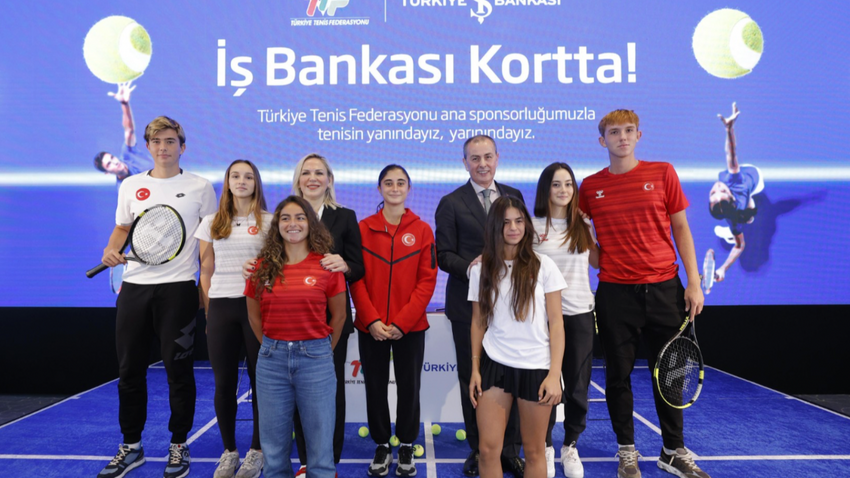 İş Bankası’ndan Türk tenisine uzun vadeli yatırım: Hedef “şampiyon Türkiye”