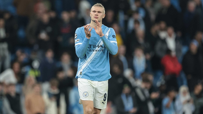 Haaland Premier Lig tarihine geçti