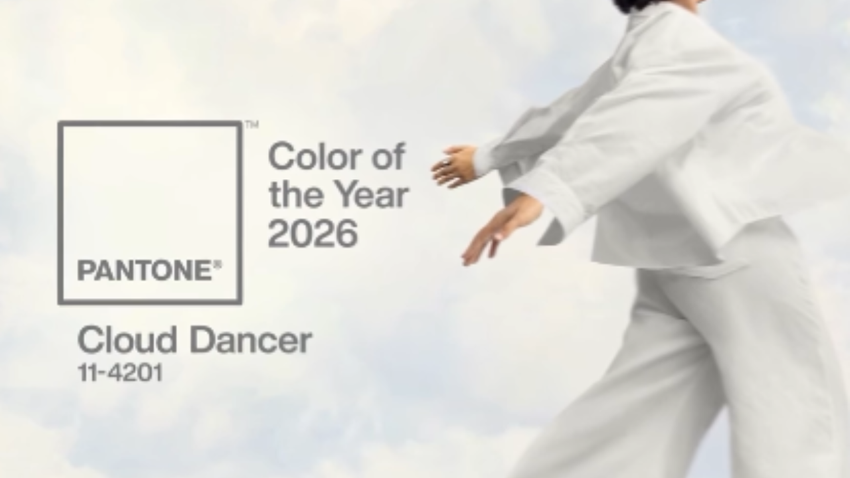 Pantone 2026 yılının rengini açıkladı: Cloud Dancer
