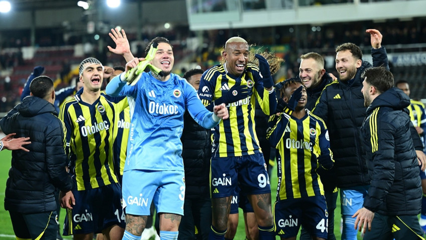 Fenerbahçe deplasmanda Corendon Alanyaspor'u 3-2 mağlup etti