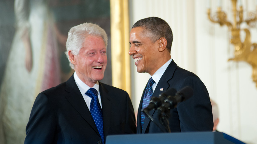 Obama ve Clinton'dan ABD halkına 'ayağa kalkın' çağrısı