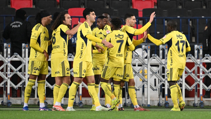 Ziraat Türkiye Kupası'nda Fenerbahçe çeyrek finale yükseldi