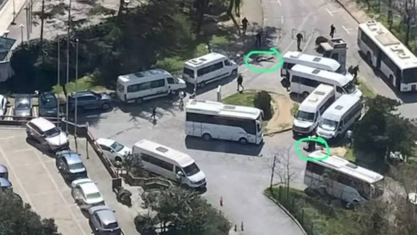 Levent'teki İsrail Konsolosluğu önünde silah sesleri