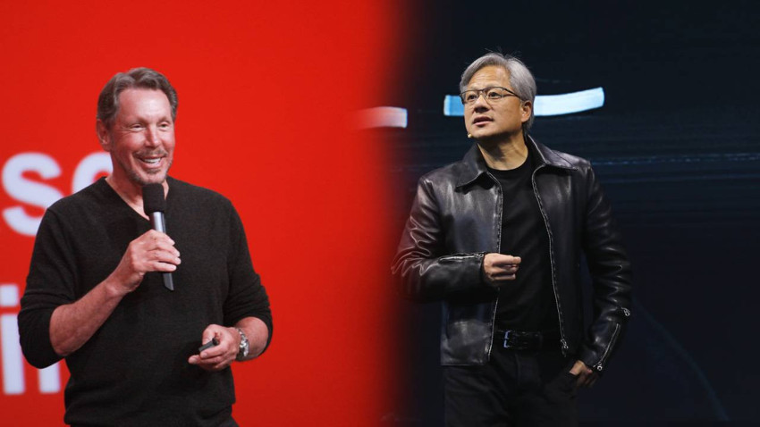 Nvidia hisseleri düştü, milyarderler listesi değişti: Larry Ellison, Jensen Huang'ı geride bıraktı