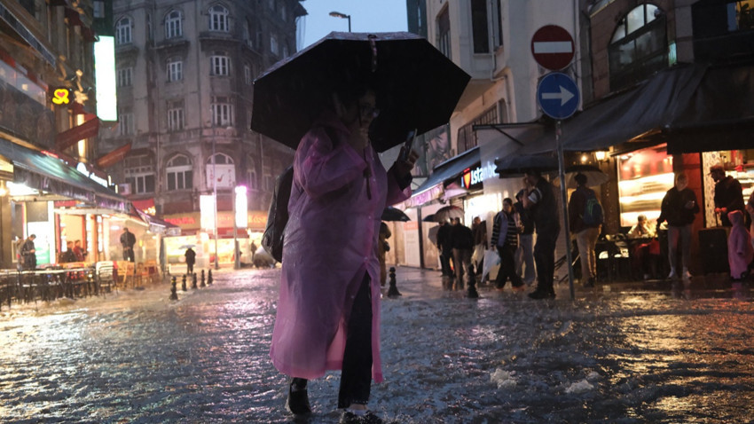 İstanbul da listede: Yarın 10 il için turuncu, 26 il için sarı kodlu uyarı