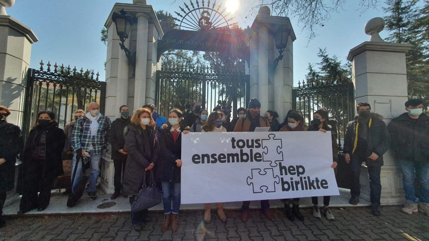 Galatasaray Üniversitesi akademisyenleri: “Akademik kurumlar politik gerilimlere alet edilmemeli''