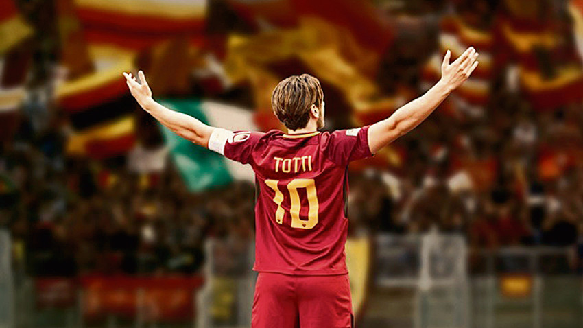 Roma’nın sekizinci kralı Totti