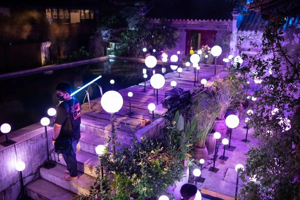 Tayland'da ışık festivali