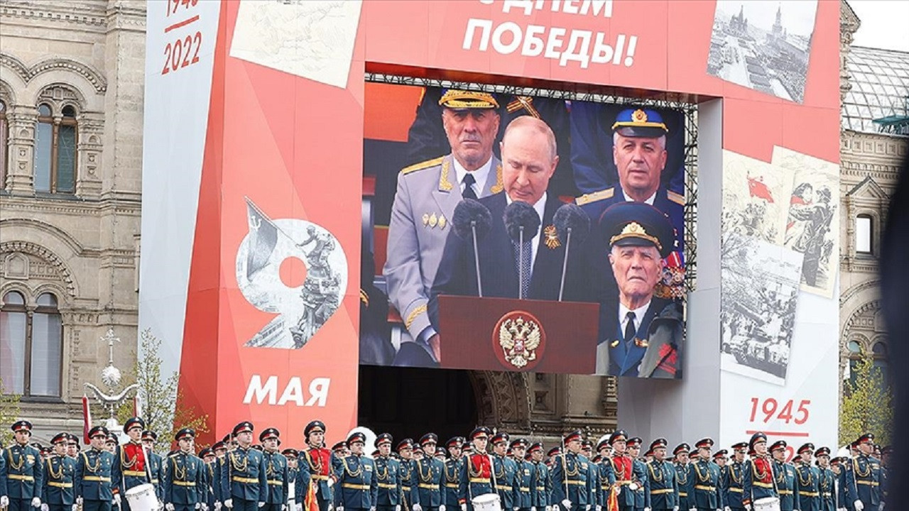 Putin, 9 Mayıs Zafer Günü töreninde konuştu: Rusya saldırganlığa önleyici bir tepki verdi