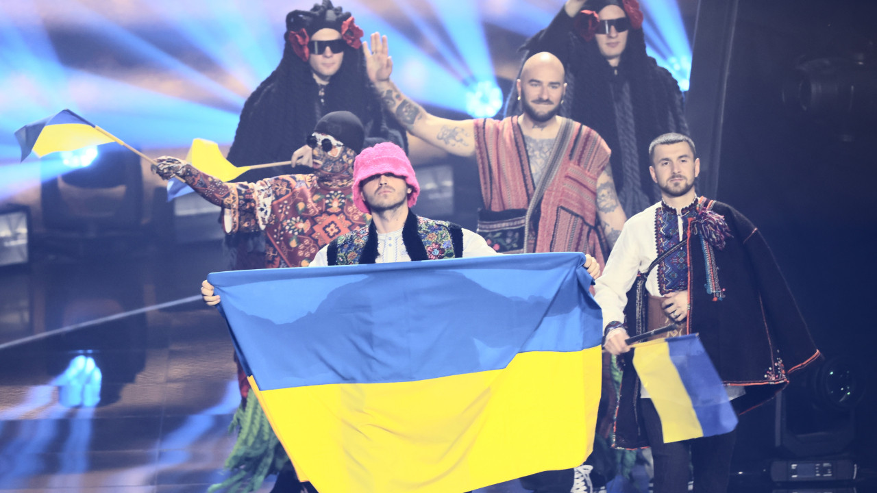 Eurovision 2022'de birinci Ukrayna!