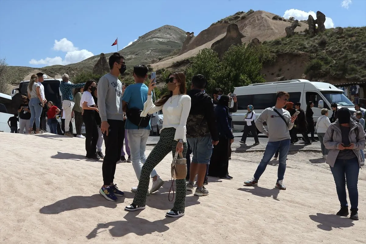 Kapadokya'yı yılın ilk 5 ayında 1 milyondan fazla turist gezdi