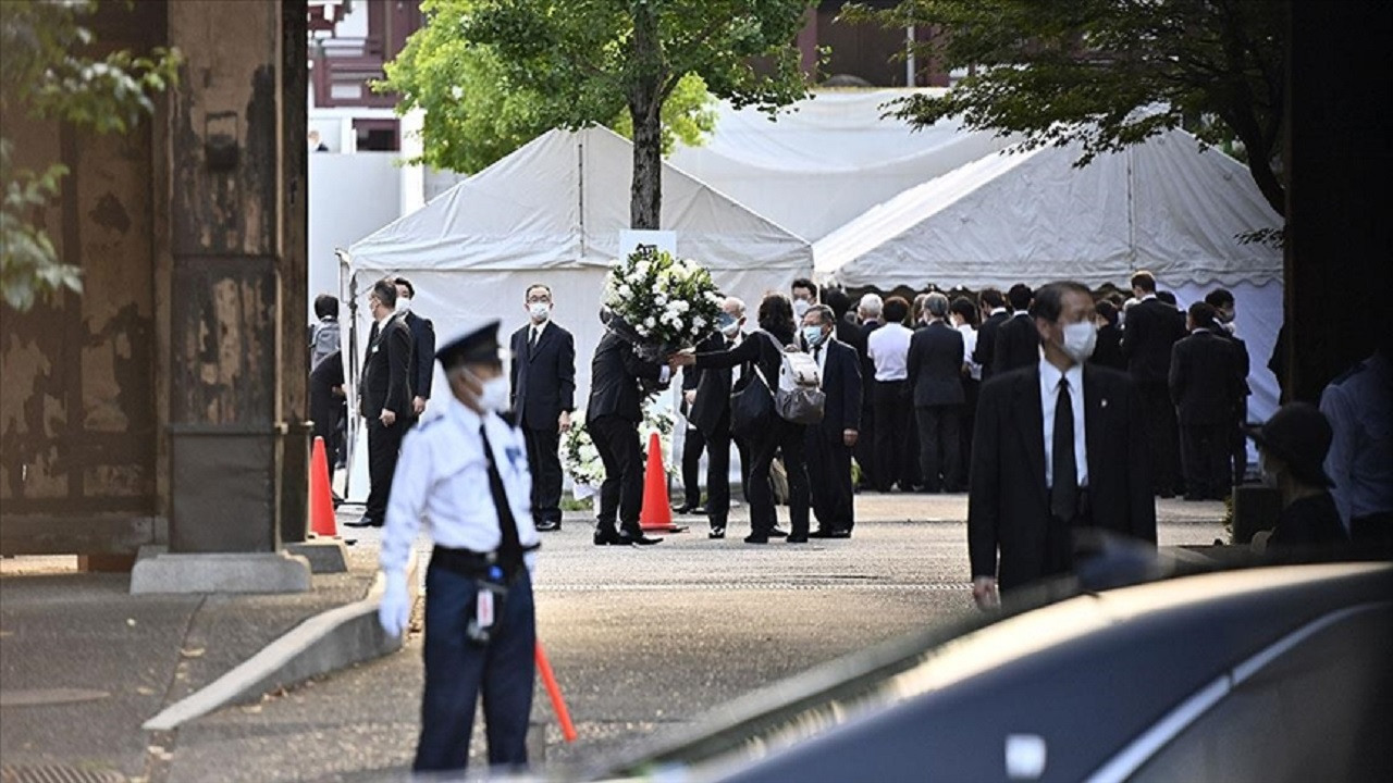 Suikasta uğrayan eski Japonya Başbakanı Abe Şinzo için Tokyo'da cenaze töreni yapıldı