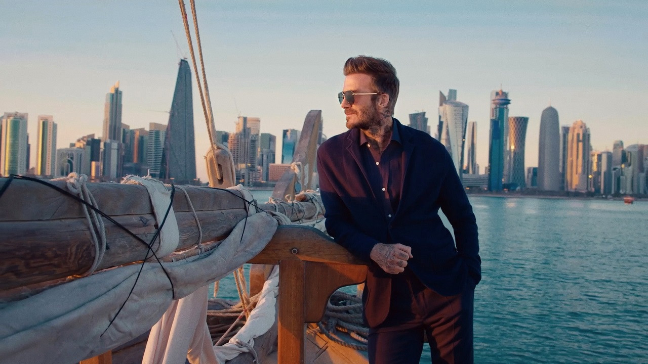 Katar'dan Dünya Kupası yaklaşırken David Beckham'lı reklam kampanyası