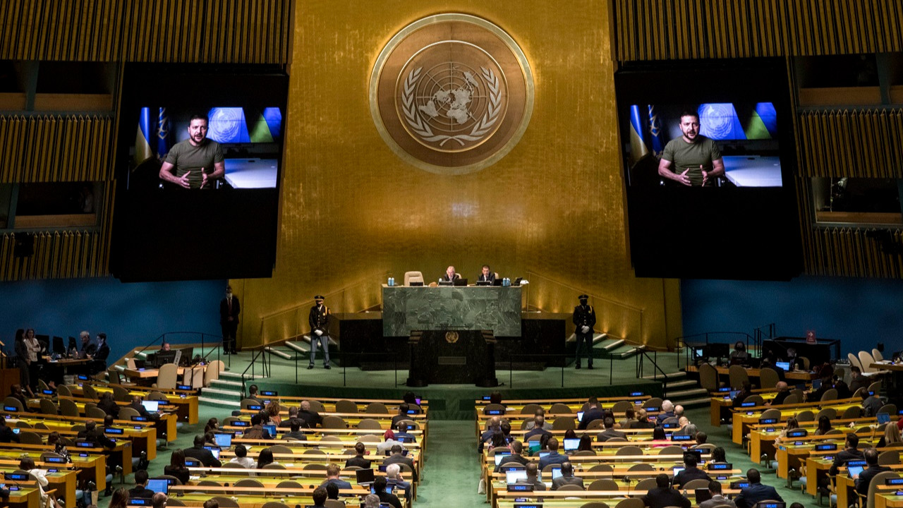 New York Times: BM Genel Kurulu'nun öne çıkan iki ismi Erdoğan ve Macron