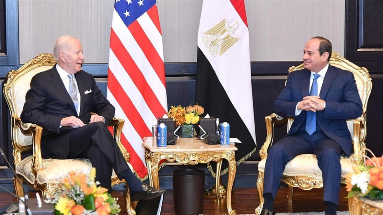 Biden ve Sisi kritik görüşme: Bölgesel konular ele alındı