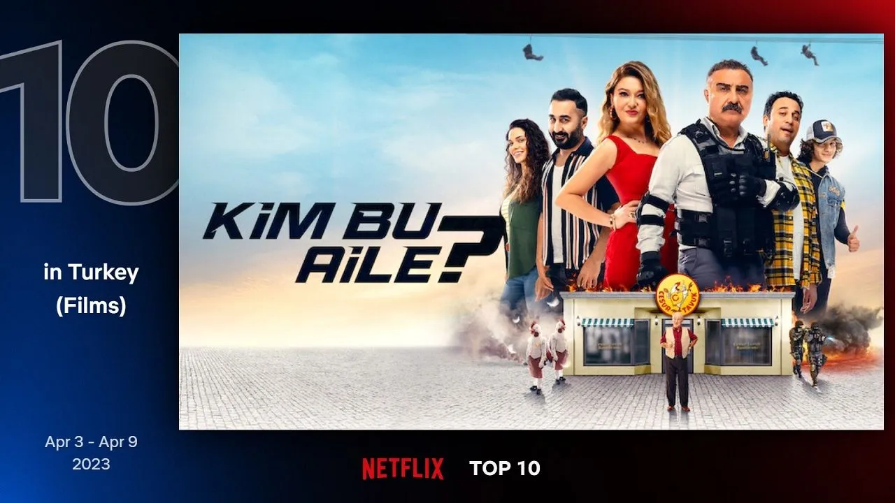 Netflix Türkiye'nin geçtiğimiz hafta en çok izlenen filmleri belli oldu (3 Nisan - 9 Nisan 2023)