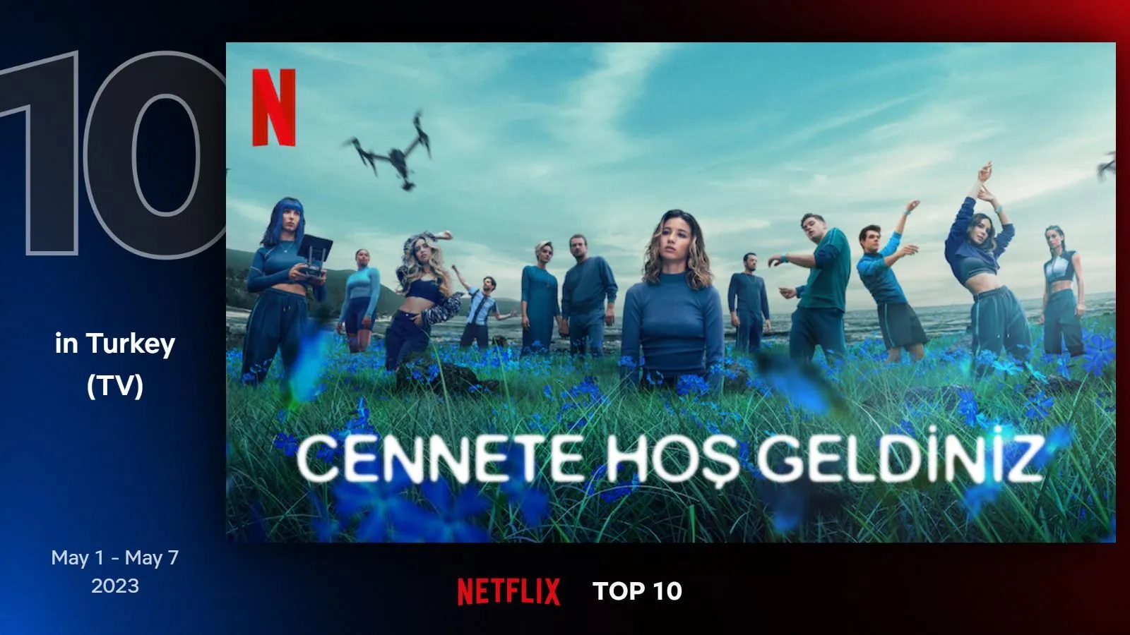 Netflix Türkiye'nin geçtiğimiz hafta en çok izlenen dizileri belli oldu (1 Mayıs - 7 Mayıs 2023)