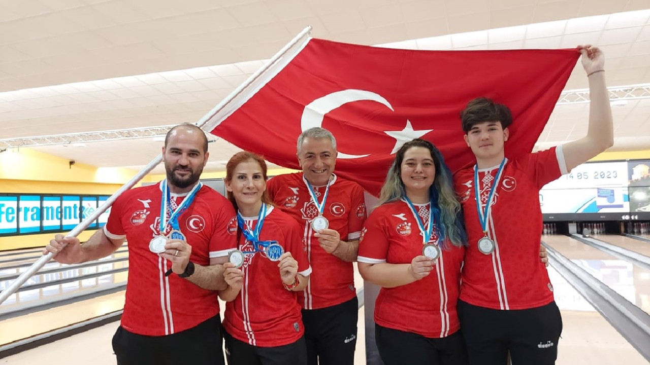 Bowling Milli Takımı, Akdeniz Şampiyonası'nda 2 gümüş madalya kazandı