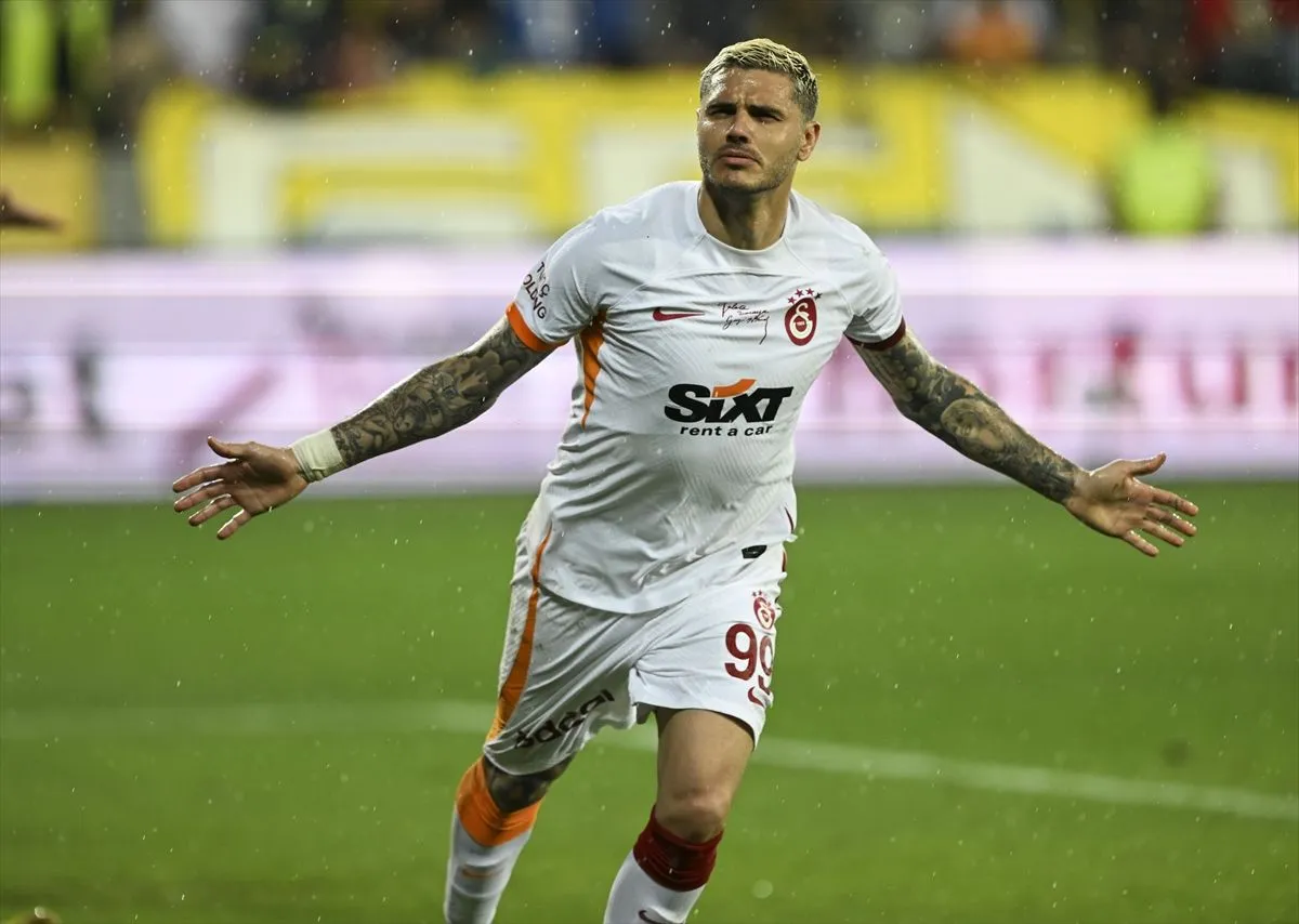 Galatasaray'da Mauro Icardi'den tarihi performans