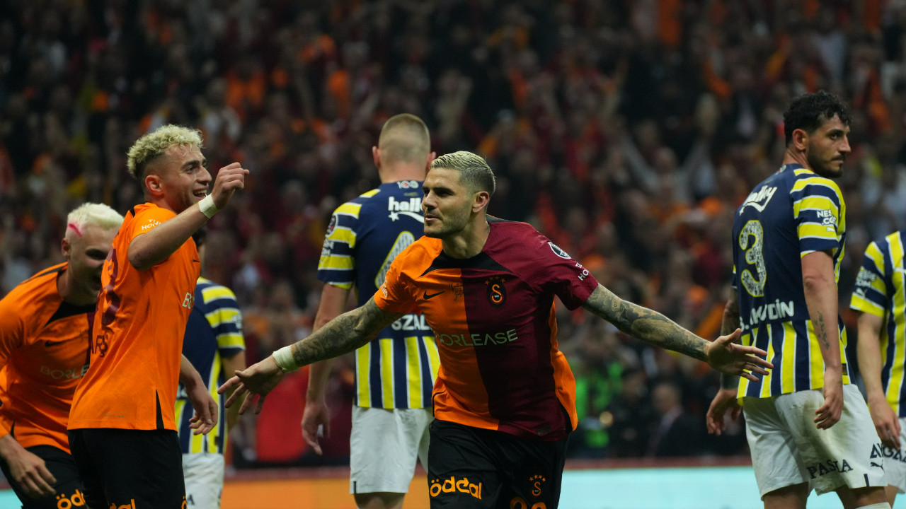 Galatasaray - Fenerbahçe maçına damga vuran anları