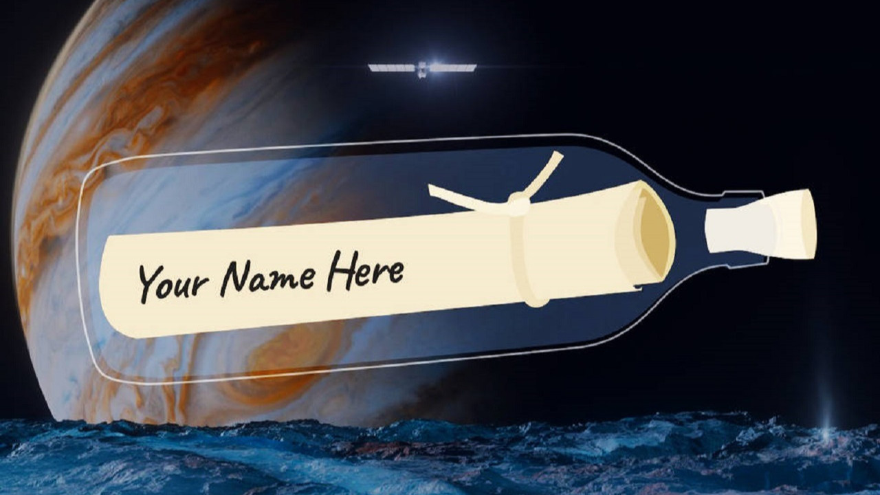 31 Aralık'a kadar başvurabilirsiniz: NASA isminizi Europa'ya yolluyor