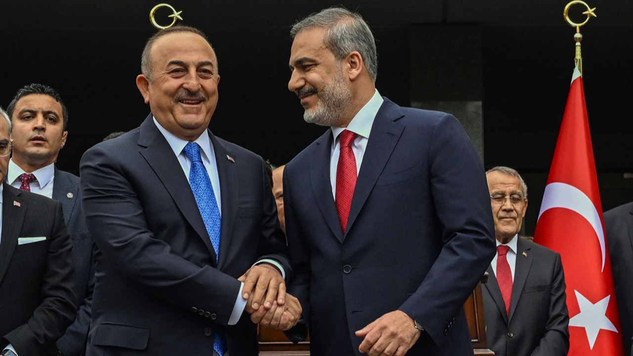 Dışişleri Bakanı Hakan Fidan, görevi Mevlüt Çavuşoğlu'ndan devraldı