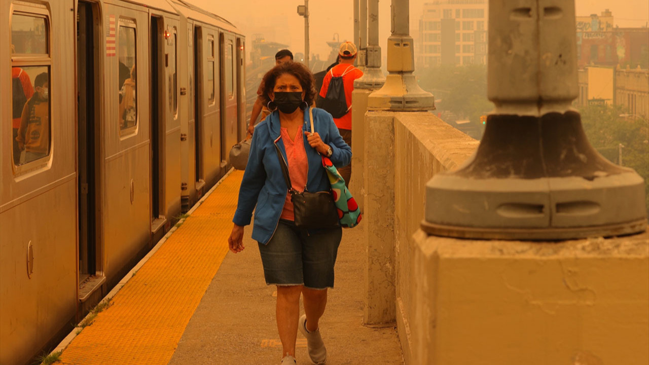 ABD Ulusal Meteoroloji Servisi: Kanada yangınlarından gelen dumanlar günlerce sürecek