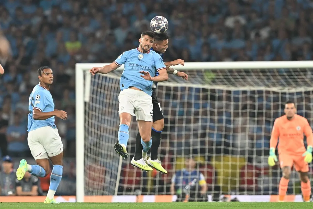 Manchester City - Inter maçının ilk yarısına damga vuran anlar
