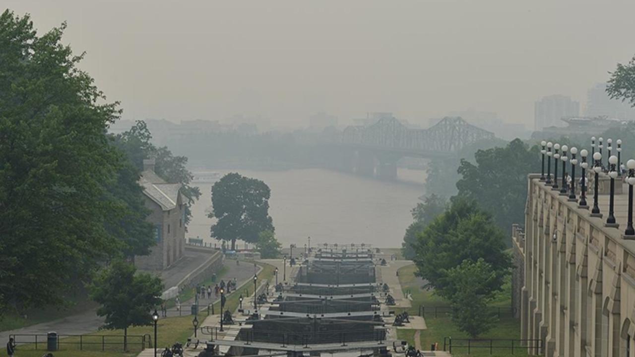 Kanada'daki orman yangınlarının dumanı Avrupa'ya ulaştı
