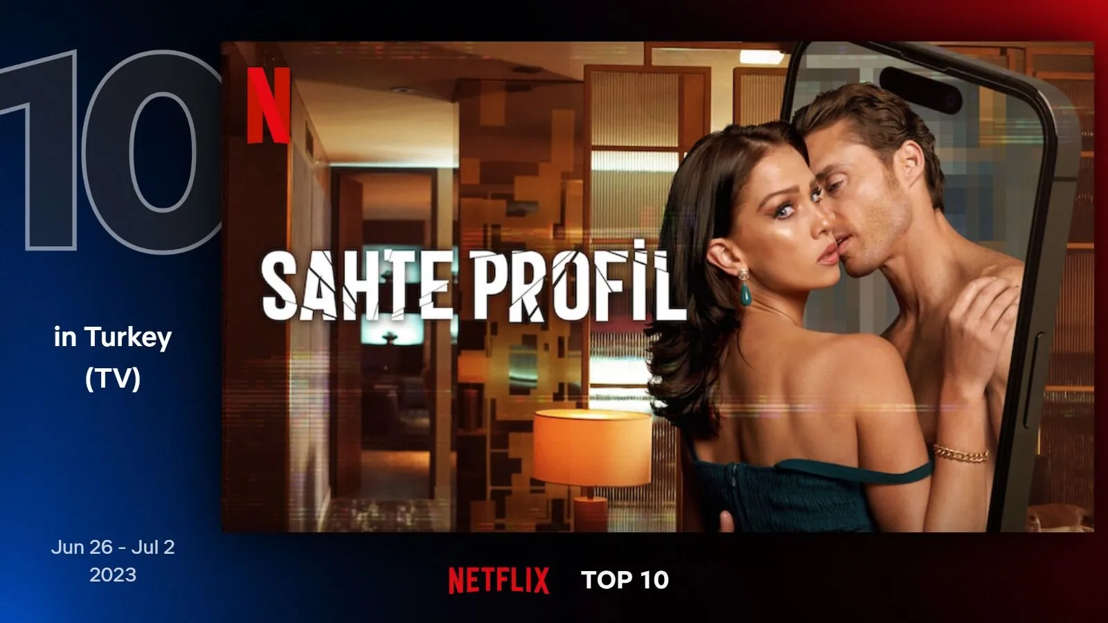 Netflix Türkiye'nin geçtiğimiz hafta en çok izlenen dizileri belli oldu (26 Haziran - 2 Temmuz 2023)
