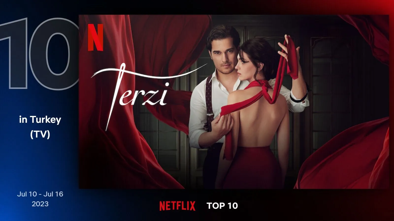 Netflix Türkiye'nin geçtiğimiz hafta en çok izlenen dizileri belli oldu (10 - 16 Temmuz 2023)