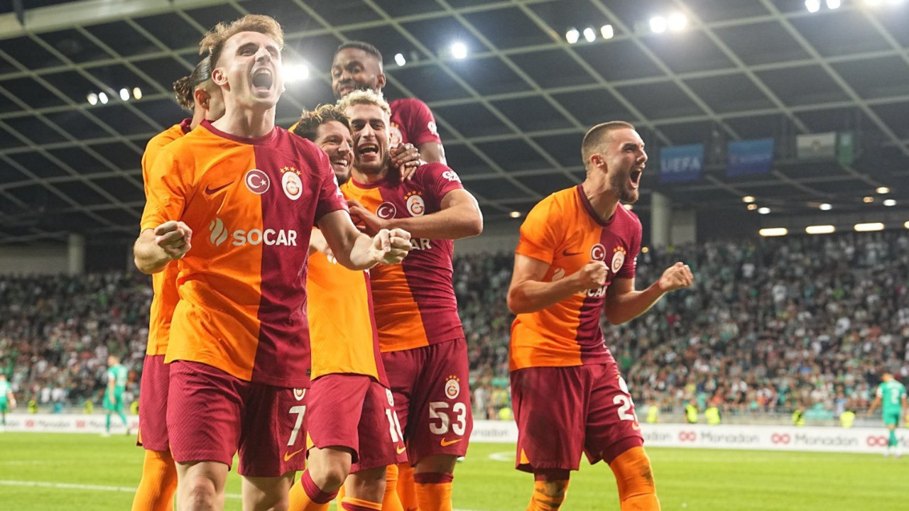 Galatasaray UEFA Şampiyonlar Ligi 3. Eleme Turu ilk maçını farkla kazandı