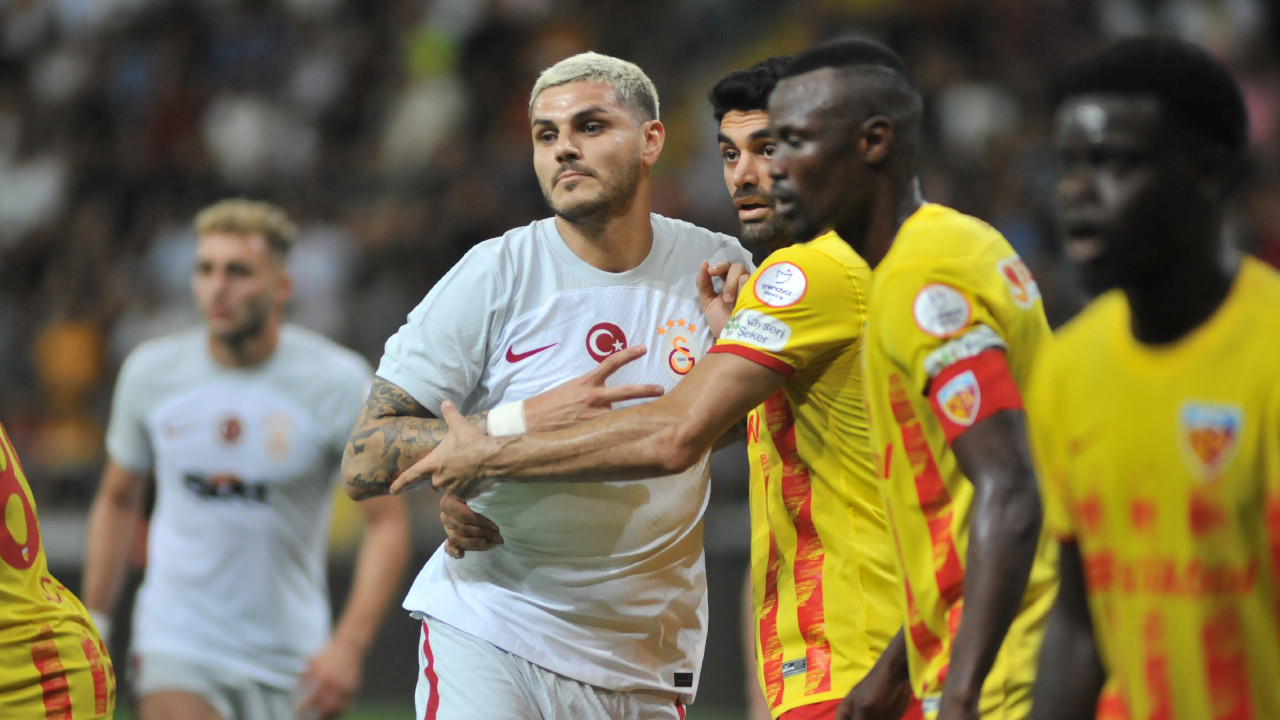 Galatasaray sezonun ilk maçı Kayseri deplasmanından 1 puanla döndü