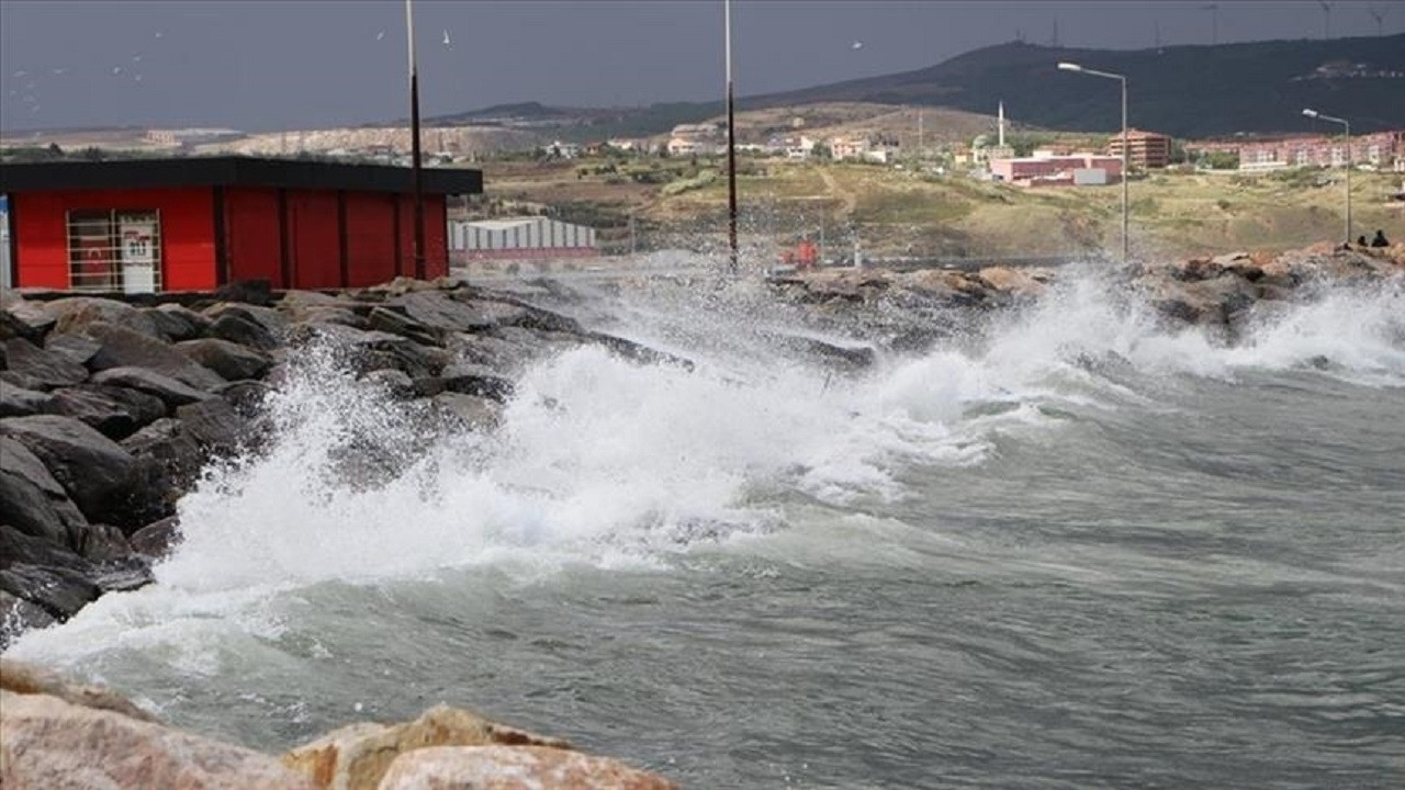 Kuzey Ege, Marmara ve Batı Karadeniz'de fırtına uyarısı