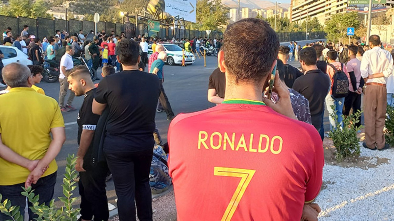 İran'da Ronaldo’ya coşkulu karşılama