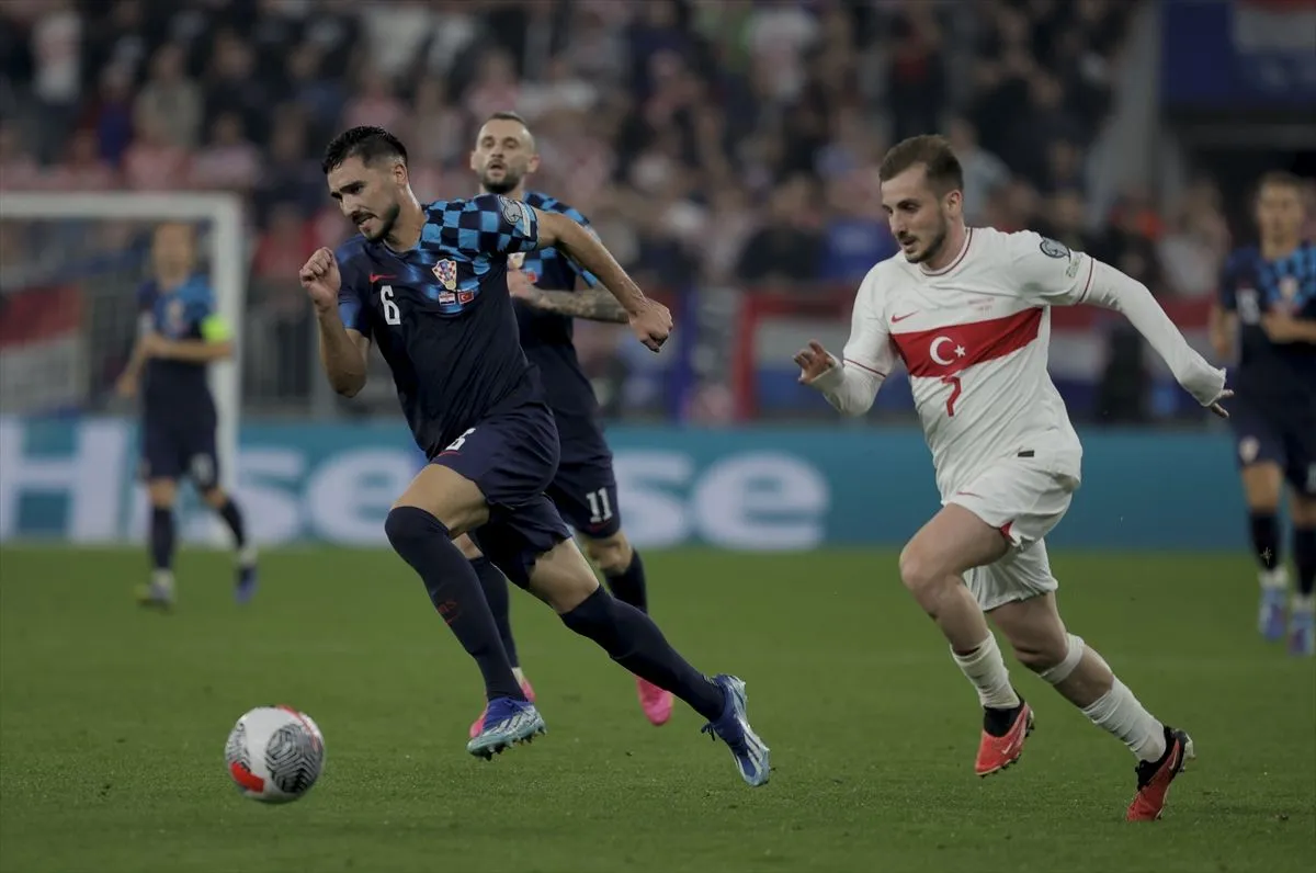 A Milli Futbol Takımı'nın tarihi galibiyeti Hırvatistan basınında